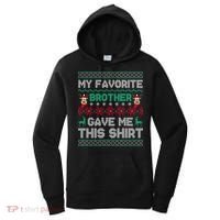 Funny Xmas Gift From Brother To Sisters Brothers Gift Women's Hoodie thumb 0