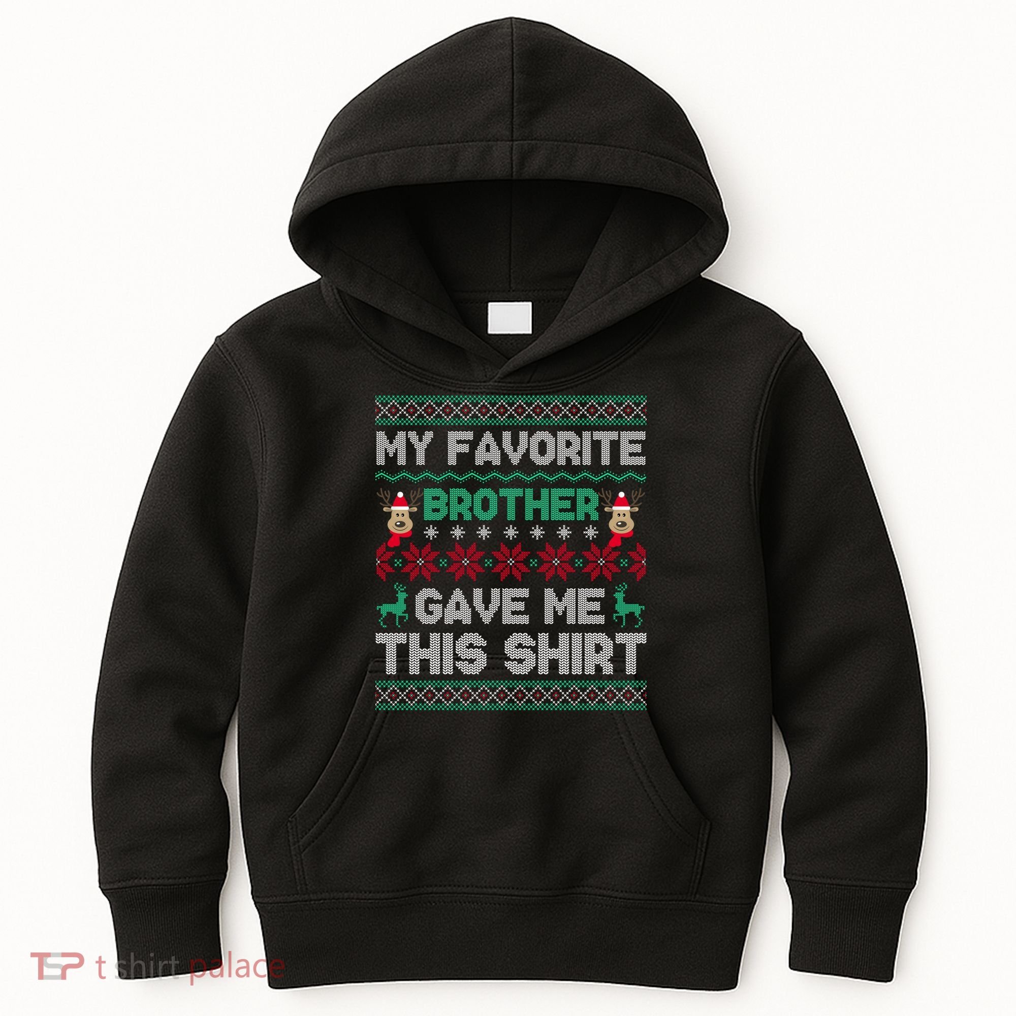 Funny Xmas Gift From Brother To Sisters Brothers Gift Kids Hoodie