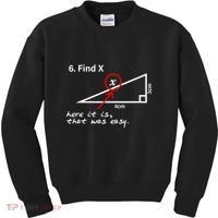 Find X Here It Is That Was Easy Kids Sweatshirt thumb 0