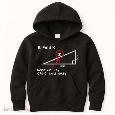 Find X Here It Is That Was Easy Kids Hoodie