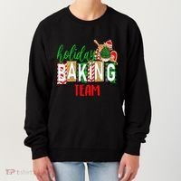Funny Xmas Holiday Baking Team Christmas Costume Women's Sweatshirt thumb 0