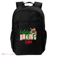 Funny Xmas Holiday Baking Team Christmas Costume Backpack thumb 0
