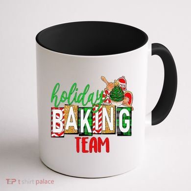 Funny Xmas Holiday Baking Team Christmas Costume Coffee Mug back