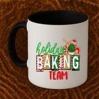 Funny Xmas Holiday Baking Team Christmas Costume Coffee Mug thumb 2