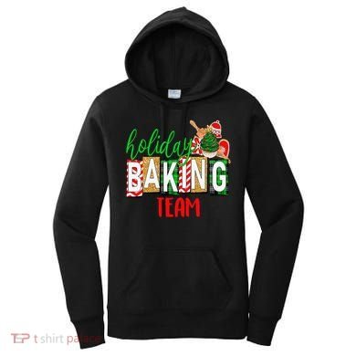 Funny Xmas Holiday Baking Team Christmas Costume Women's Hoodie