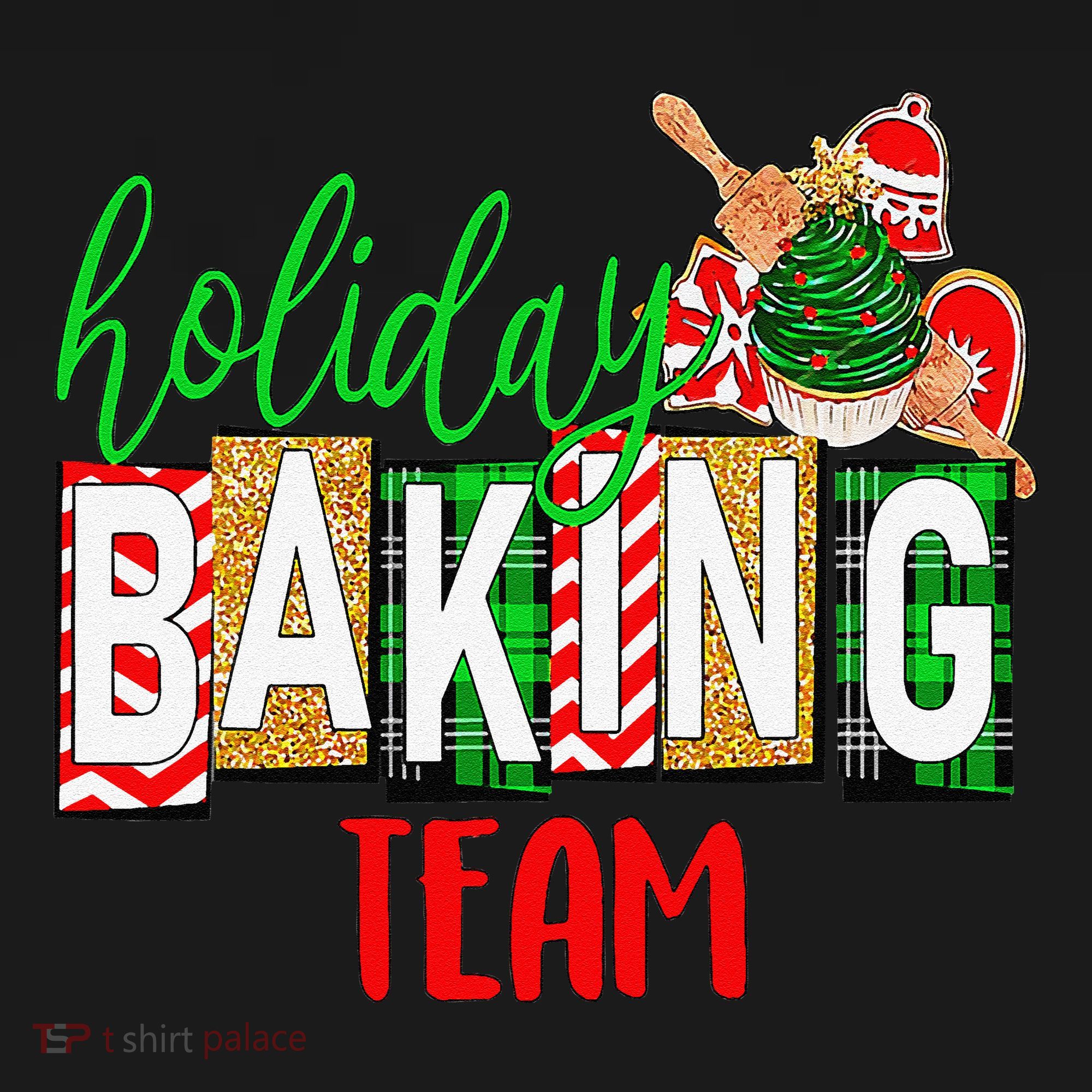 Funny Xmas Holiday Baking Team Christmas Costume Women's Hoodie