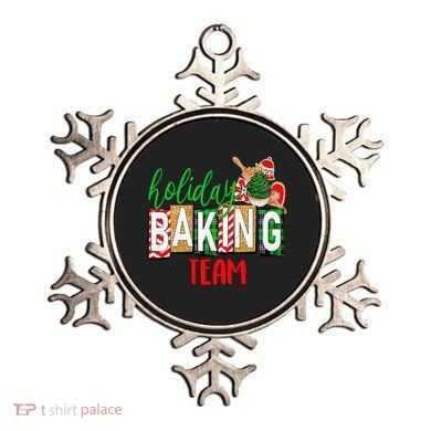 Funny Xmas Holiday Baking Team Christmas Costume Ornament