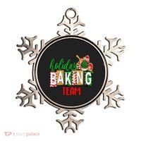 Funny Xmas Holiday Baking Team Christmas Costume Ornament thumb 0
