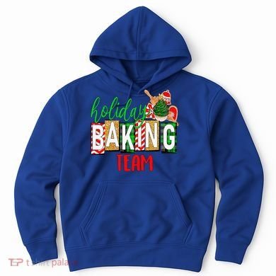 Funny Xmas Holiday Baking Team Christmas Costume Hoodie