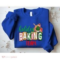 Funny Xmas Holiday Baking Team Christmas Costume Sweatshirt thumb 2