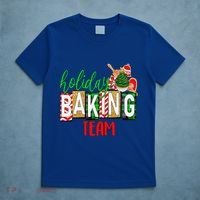 Funny Xmas Holiday Baking Team Christmas Costume T-Shirt thumb 5
