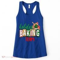 Funny Xmas Holiday Baking Team Christmas Costume Women's Tank Top thumb 0