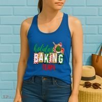 Funny Xmas Holiday Baking Team Christmas Costume Women's Tank Top thumb 2