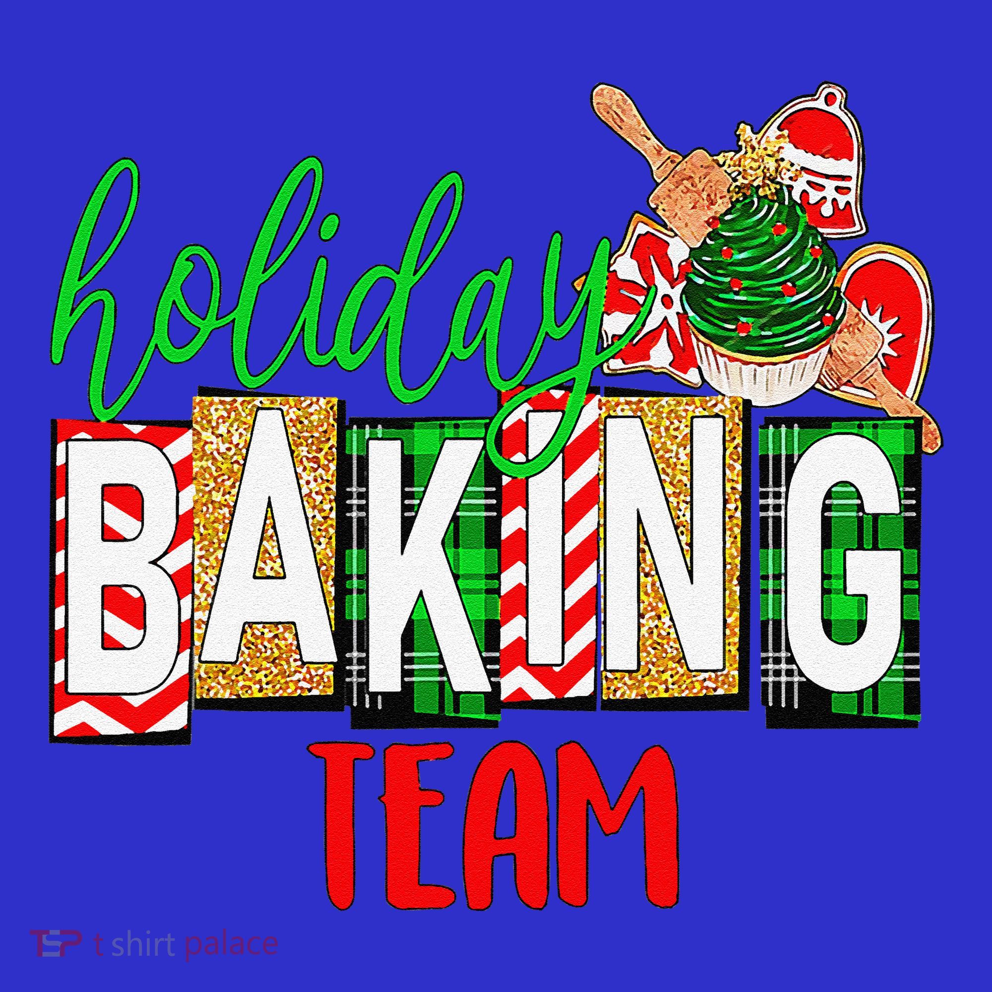 Funny Xmas Holiday Baking Team Christmas Costume Women's Tank Top
