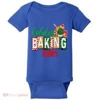 Funny Xmas Holiday Baking Team Christmas Costume Baby Bodysuit thumb 0