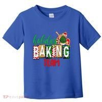 Funny Xmas Holiday Baking Team Christmas Costume Toddler T-Shirt thumb 0