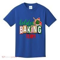 Funny Xmas Holiday Baking Team Christmas Costume Kids T-Shirt thumb 0