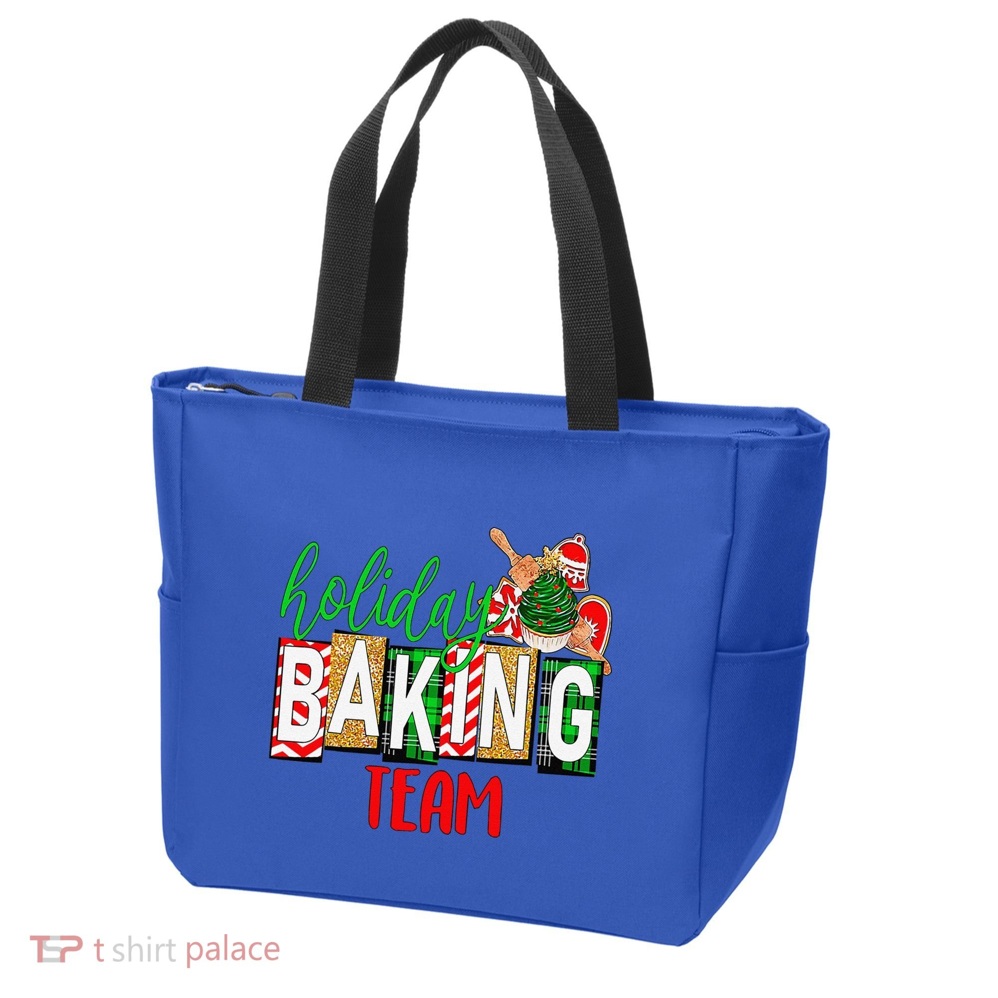 Funny Xmas Holiday Baking Team Christmas Costume Tote Bag