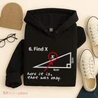 Find X Here It Is That Was Easy Funny Math Lover Hoodie thumb 4
