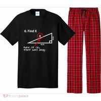 Find X Here It Is That Was Easy Funny Math Lover Pajama Set thumb 0