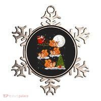 Funny Xmas Lighting Tree Santa Riding Squirrel Christmas Gift Ornament thumb 0