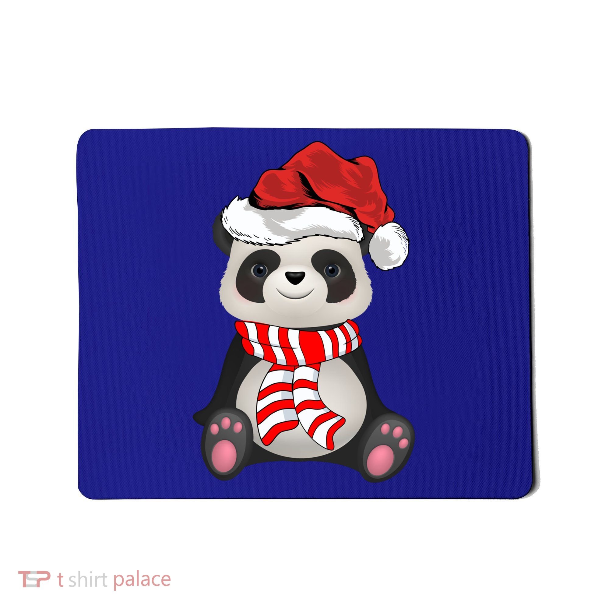 Funny Xmas Matching Family Santa Panda Christmas Cool Gift Mousepad