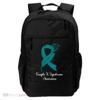 Fragile X Syndrome Awareness Family Wear Matching Support Gift Backpack thumb 0
