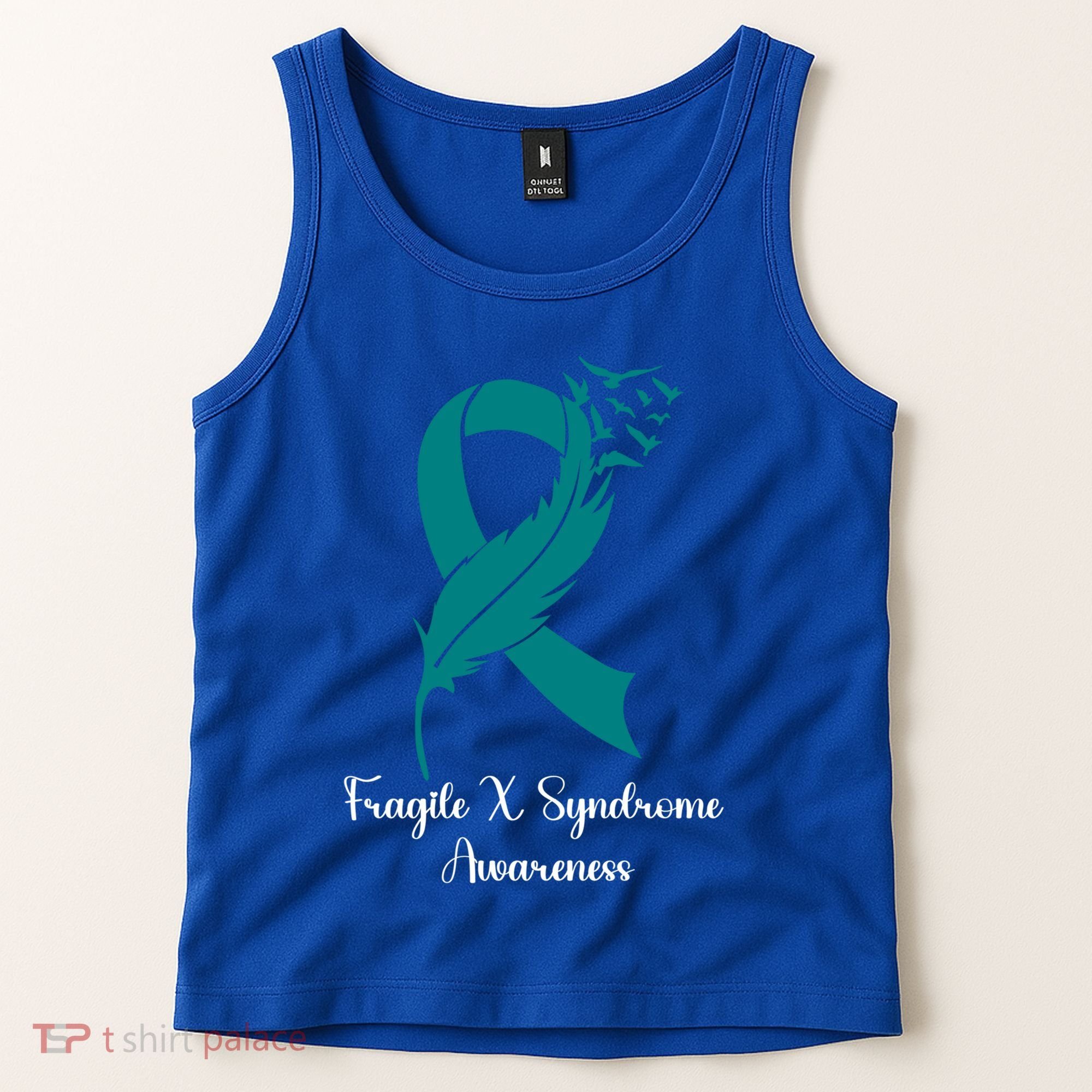 Fragile X Syndrome Awareness Family Wear Matching Support Gift Tank Top