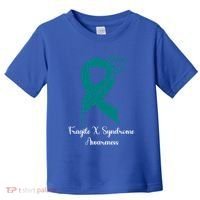 Fragile X Syndrome Awareness Family Wear Matching Support Gift Toddler T-Shirt thumb 0