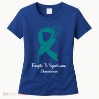 Fragile X Syndrome Awareness Family Wear Matching Support Gift Women's T-Shirt thumb 0