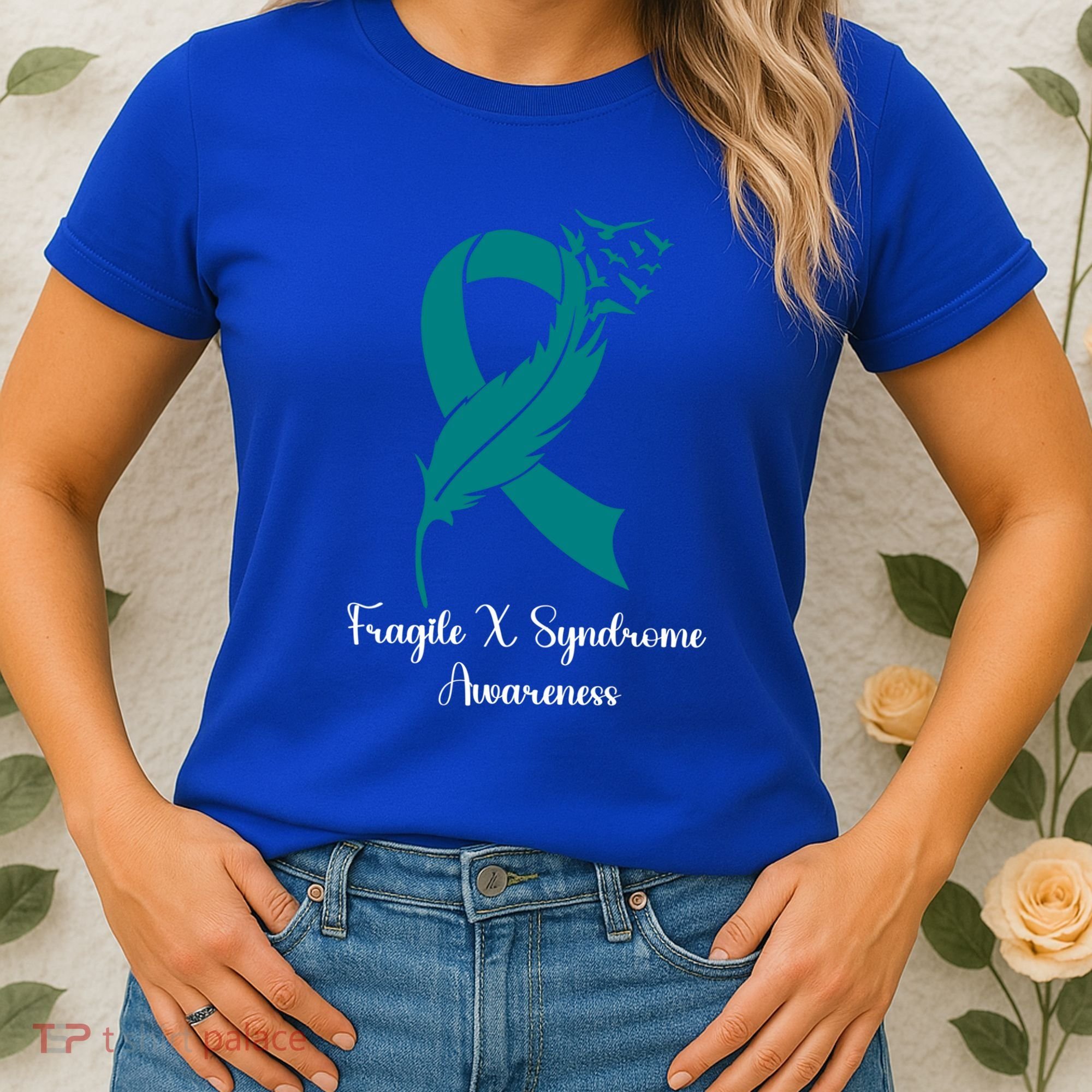 Fragile X Syndrome Awareness Family Wear Matching Support Gift Women's T-Shirt