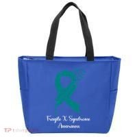 Fragile X Syndrome Awareness Family Wear Matching Support Gift Tote Bag thumb 0