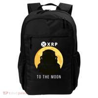 Funny XRP To The Moon Cryptocurrency Ripple Gift XRP Blockchain Crypto Trader Backpack thumb 0