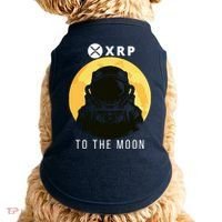 Funny XRP To The Moon Cryptocurrency Ripple Gift XRP Blockchain Crypto Trader Doggie Tank thumb 0