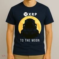 Funny XRP To The Moon Cryptocurrency Ripple Gift XRP Blockchain Crypto Trader T-Shirt thumb 3