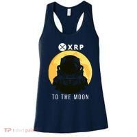 Funny XRP To The Moon Cryptocurrency Ripple Gift XRP Blockchain Crypto Trader Women's Tank Top thumb 0
