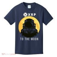 Funny XRP To The Moon Cryptocurrency Ripple Gift XRP Blockchain Crypto Trader Kids T-Shirt thumb 0