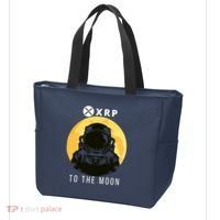 Funny XRP To The Moon Cryptocurrency Ripple Gift XRP Blockchain Crypto Trader Tote Bag thumb 3