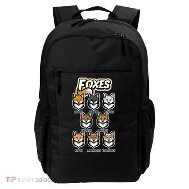Foxes Of The World Fox Types Backpack