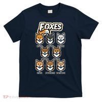 Foxes Of The World Fox Types T-Shirt thumb 0