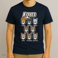 Foxes Of The World Fox Types T-Shirt thumb 3