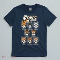 Foxes Of The World Fox Types T-Shirt thumb 5