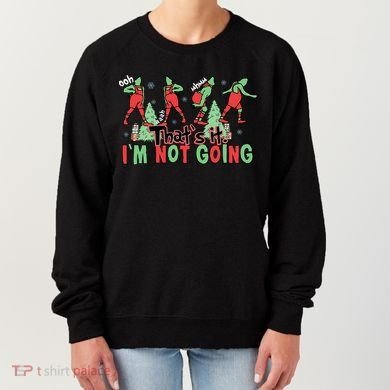 Funny Xmas Thats It Im Not Going Christmas Santa Women's Sweatshirt