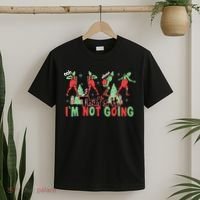 Funny Xmas Thats It Im Not Going Christmas Santa T-Shirt thumb 2