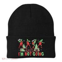 Funny Xmas Thats It Im Not Going Christmas Santa Beanie thumb 0
