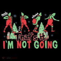 Funny Xmas Thats It Im Not Going Christmas Santa Women's Hoodie thumb 2