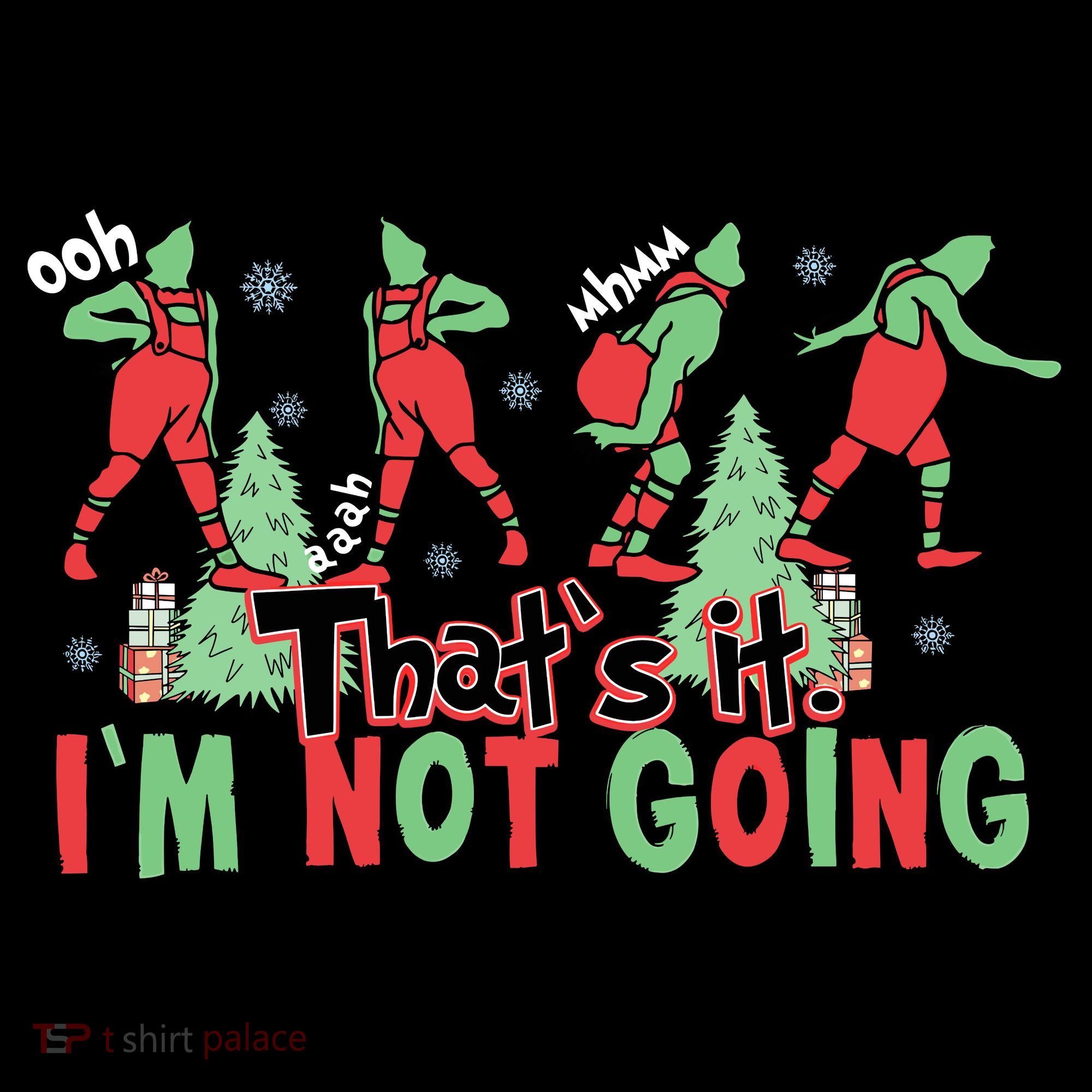 Funny Xmas Thats It Im Not Going Christmas Santa Women's Hoodie
