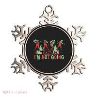 Funny Xmas Thats It Im Not Going Christmas Santa Ornament thumb 0