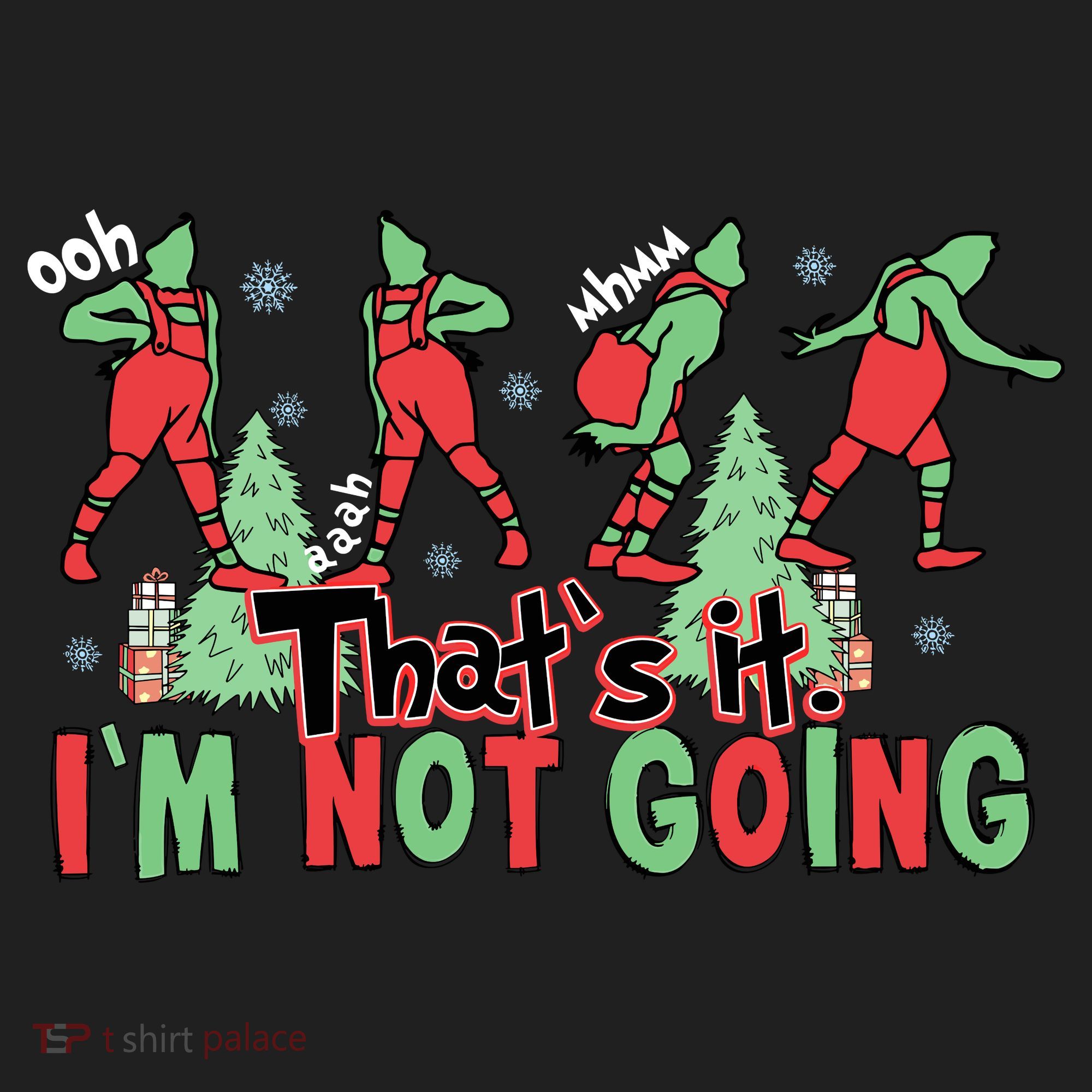 Funny Xmas Thats It Im Not Going Christmas Santa Hat