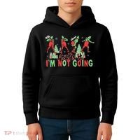 Funny Xmas Thats It Im Not Going Christmas Santa Kids Hoodie thumb 4